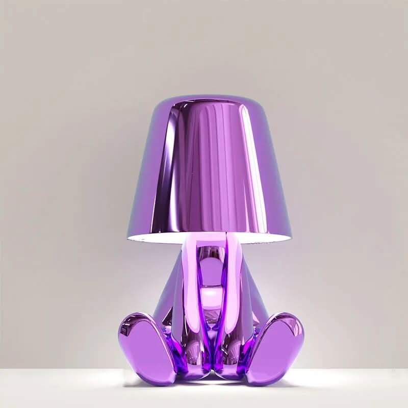 LED-tafellamp 'Denker' van hars