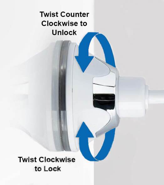 LED-vergrootspiegel met flexibele zwanenhals | 10x vergroting | Daglicht LED | Cosmeticaspiegel