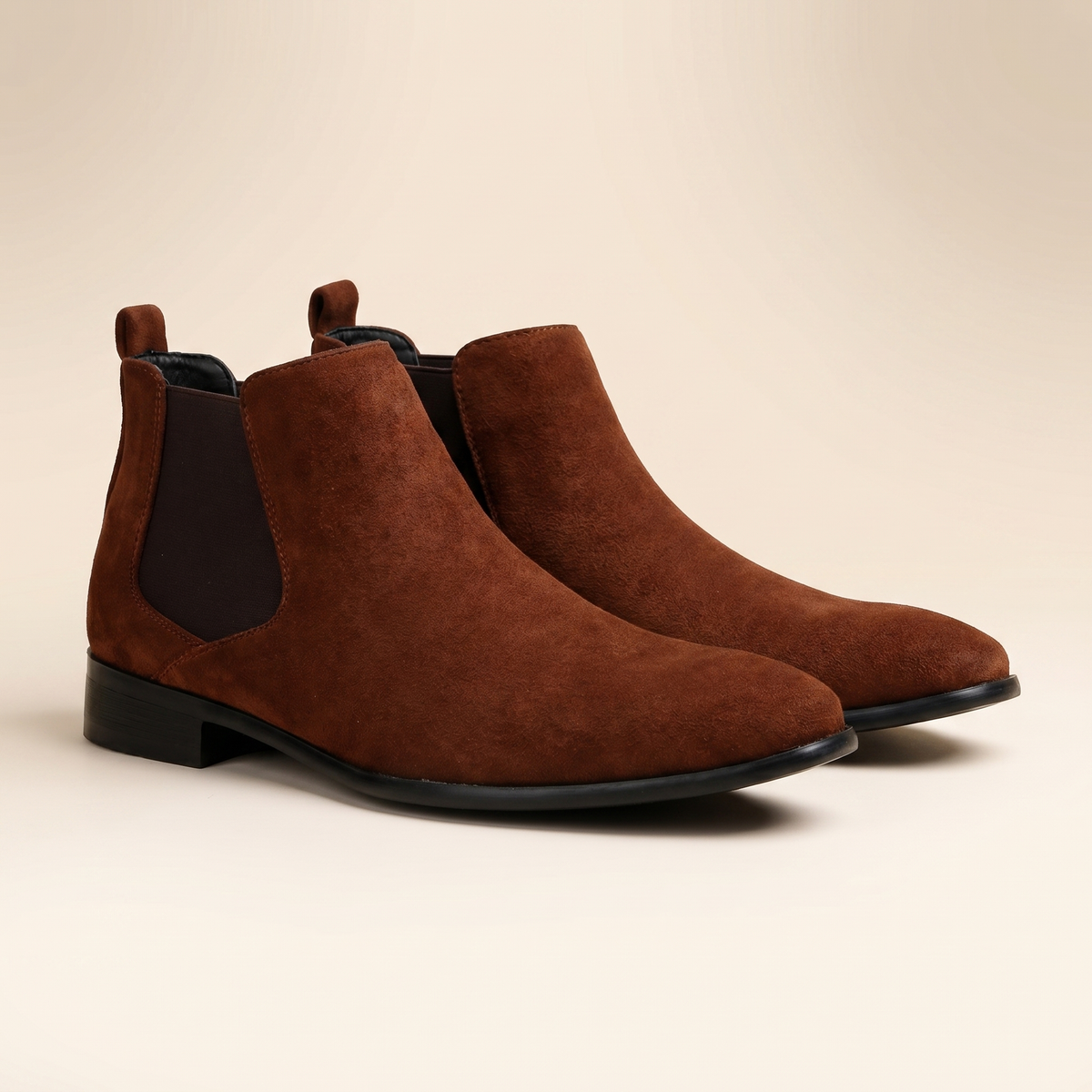 Leren chelsea boots voor heren | Instapmodel | Comfortabele enkellaarzen voor dagelijks gebruik