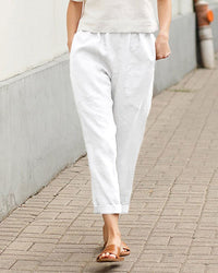 Lichte broek met losse pasvorm - Luchtig en comfortabel