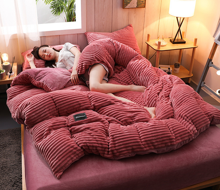 Luxe fleece dekbedovertrek – warmte en comfort voor de winter