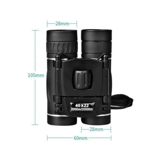Militaire HD 40x22 verrekijker – Professionele telescoop voor jacht & outdoor