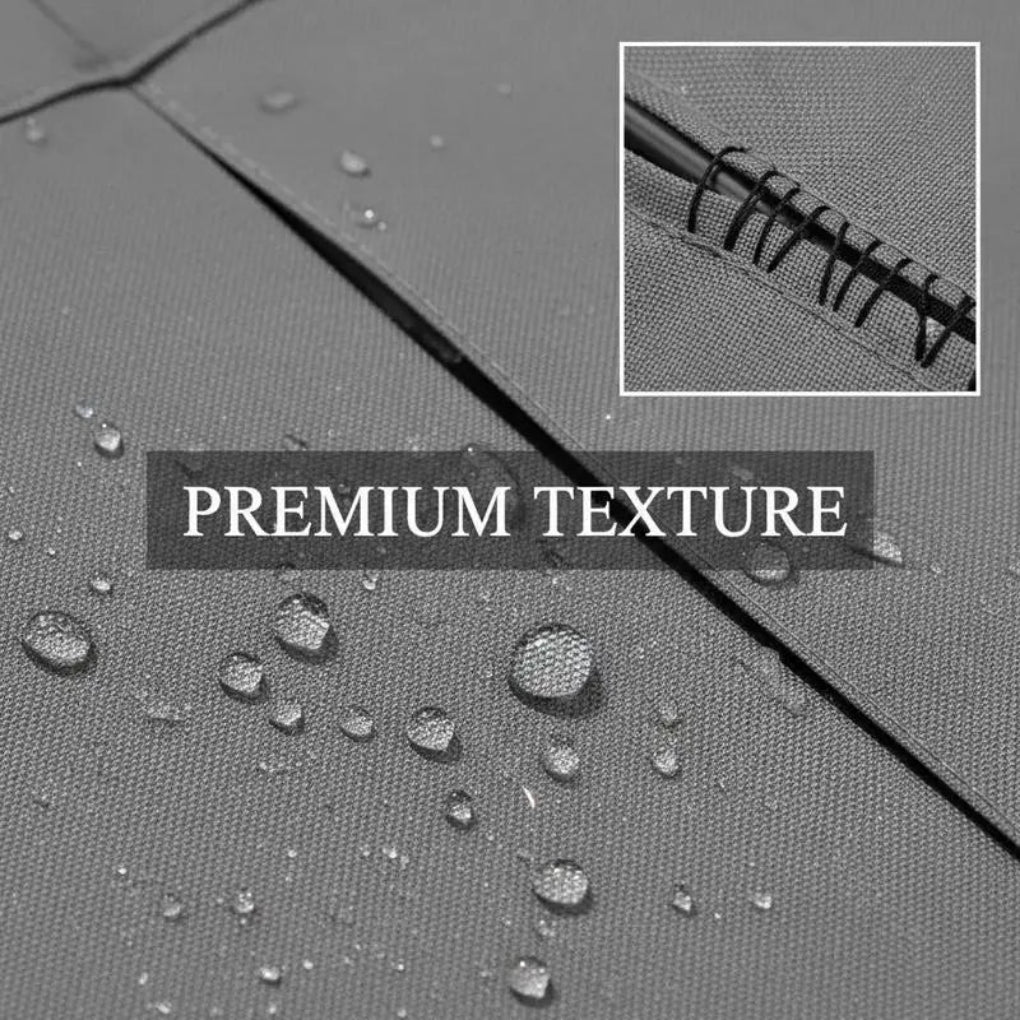 Moderne Outdoor Zon Parasol met Eenvoudig Draaimechanisme