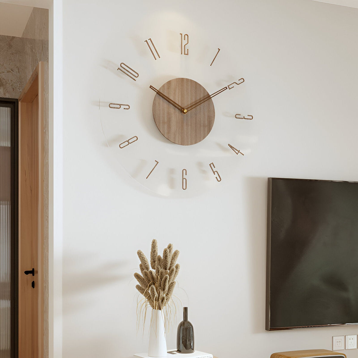 Moderne wandklok