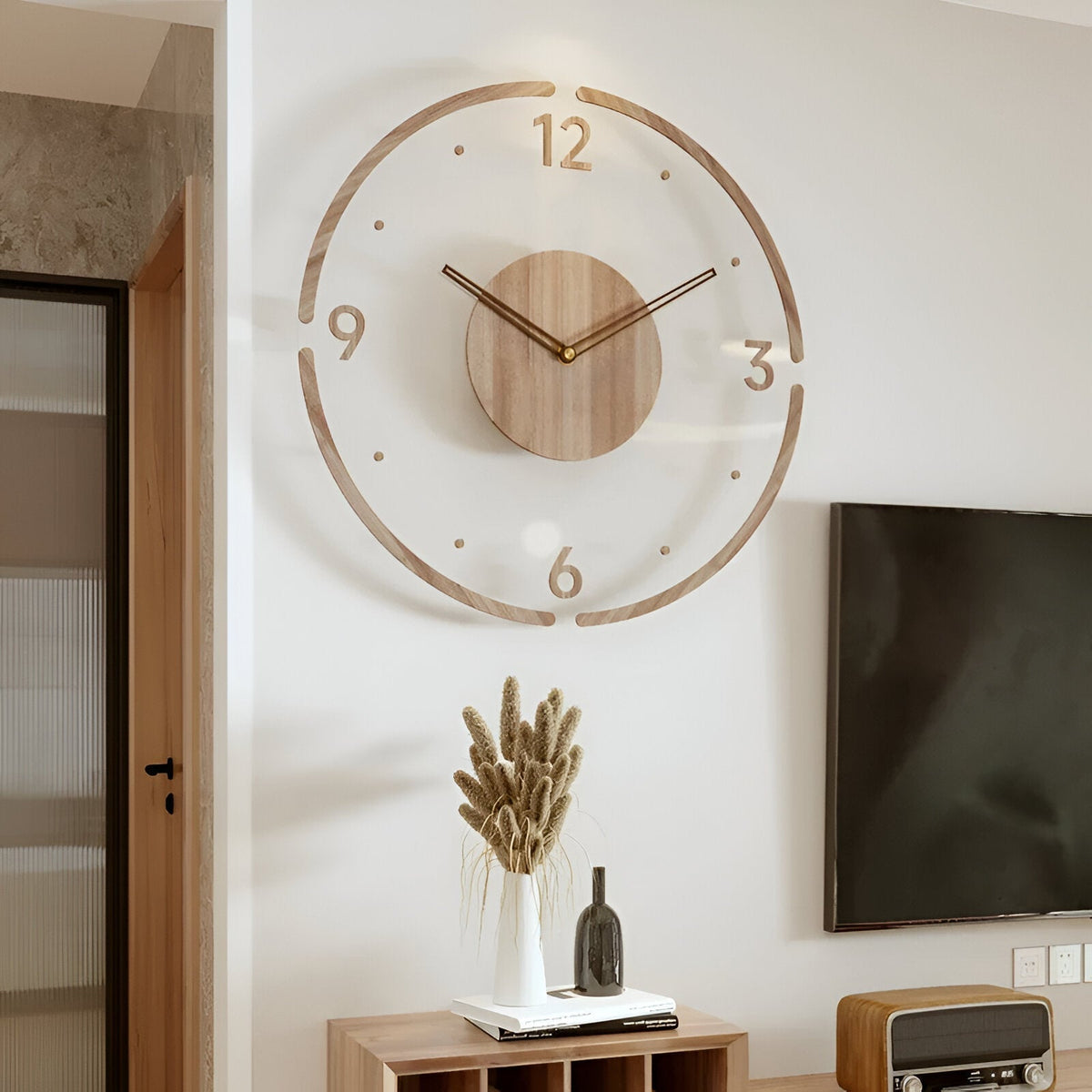 Moderne wandklok
