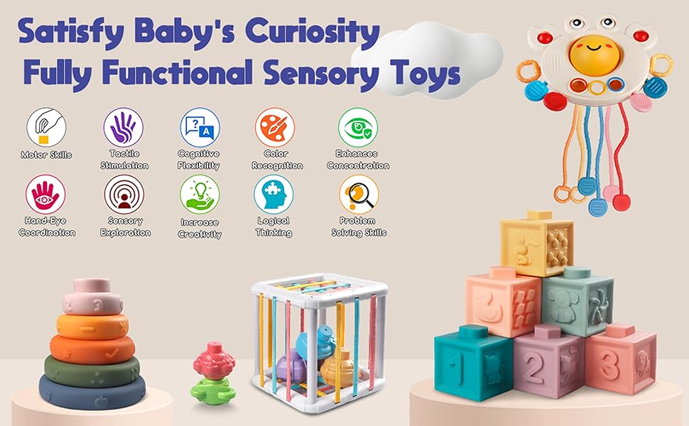 Montessori Sensorisch Babyspeelgoed