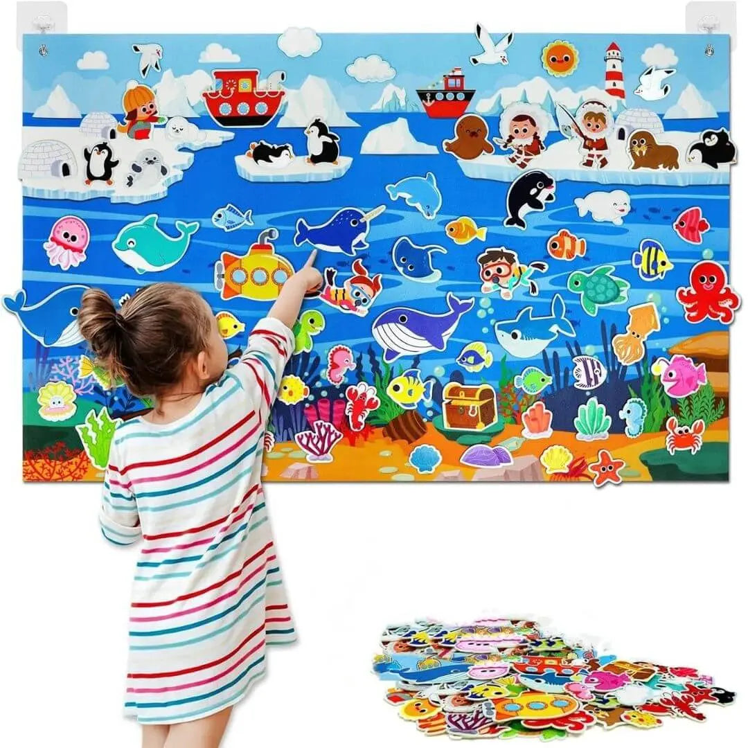 Montessori viltbord boerderij