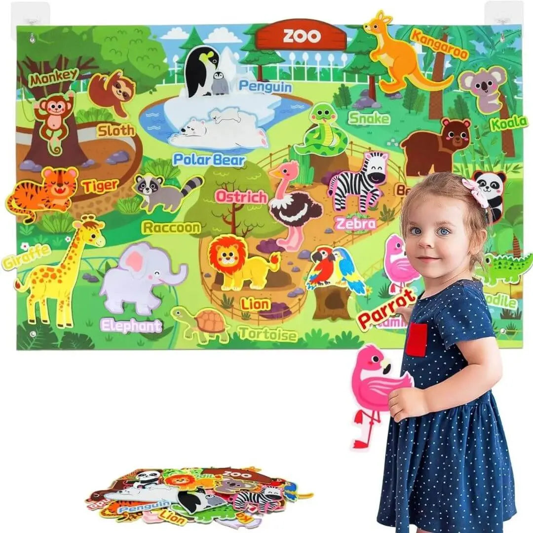 Montessori viltbord boerderij