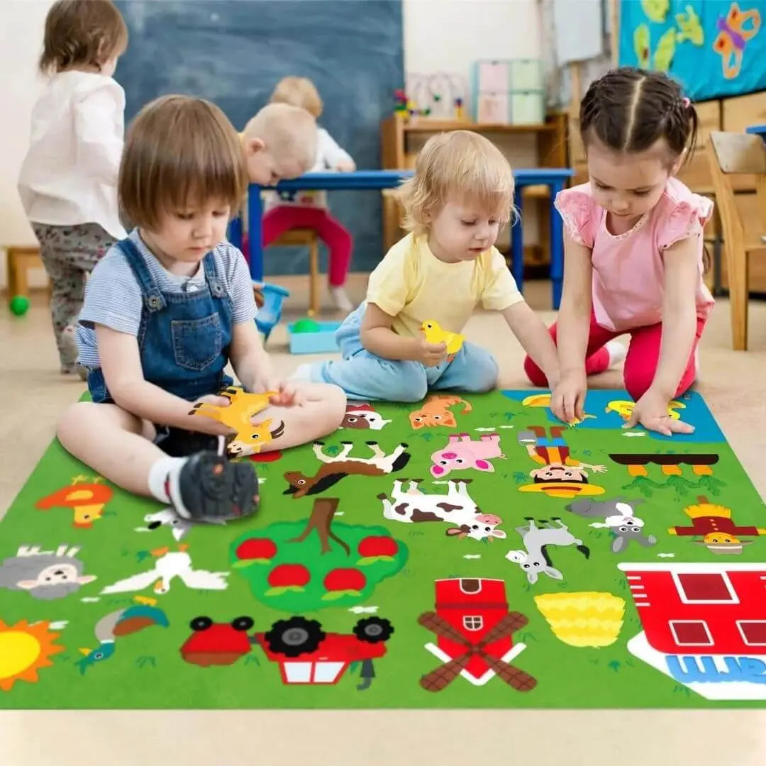 Montessori viltbord boerderij