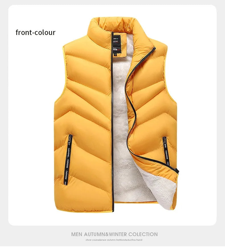 Mouwloos Vest | Groot Warm Fleece Vest