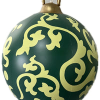 Opblaasbare grote kerstbal voor buitendecoratie tijdens de feestdagen