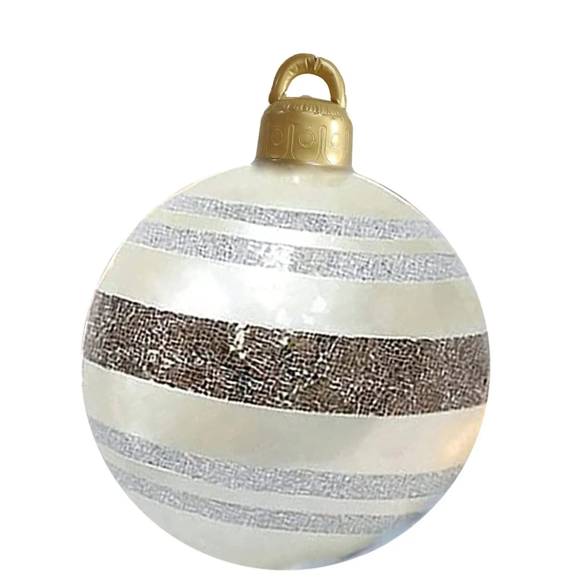 Opblaasbare grote kerstbal voor buitendecoratie tijdens de feestdagen