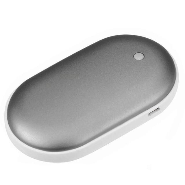 Oplaadbare Handwarmer met Ingebouwde Powerbank | Draagbaar Winteraccessoire