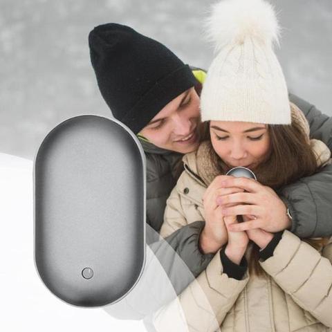 Oplaadbare Handwarmer met Ingebouwde Powerbank | Draagbaar Winteraccessoire