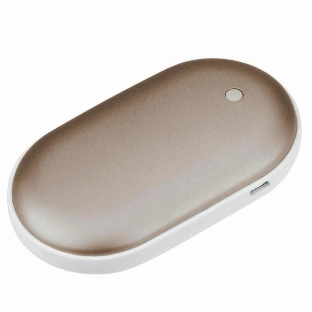 Oplaadbare Handwarmer met Ingebouwde Powerbank | Draagbaar Winteraccessoire