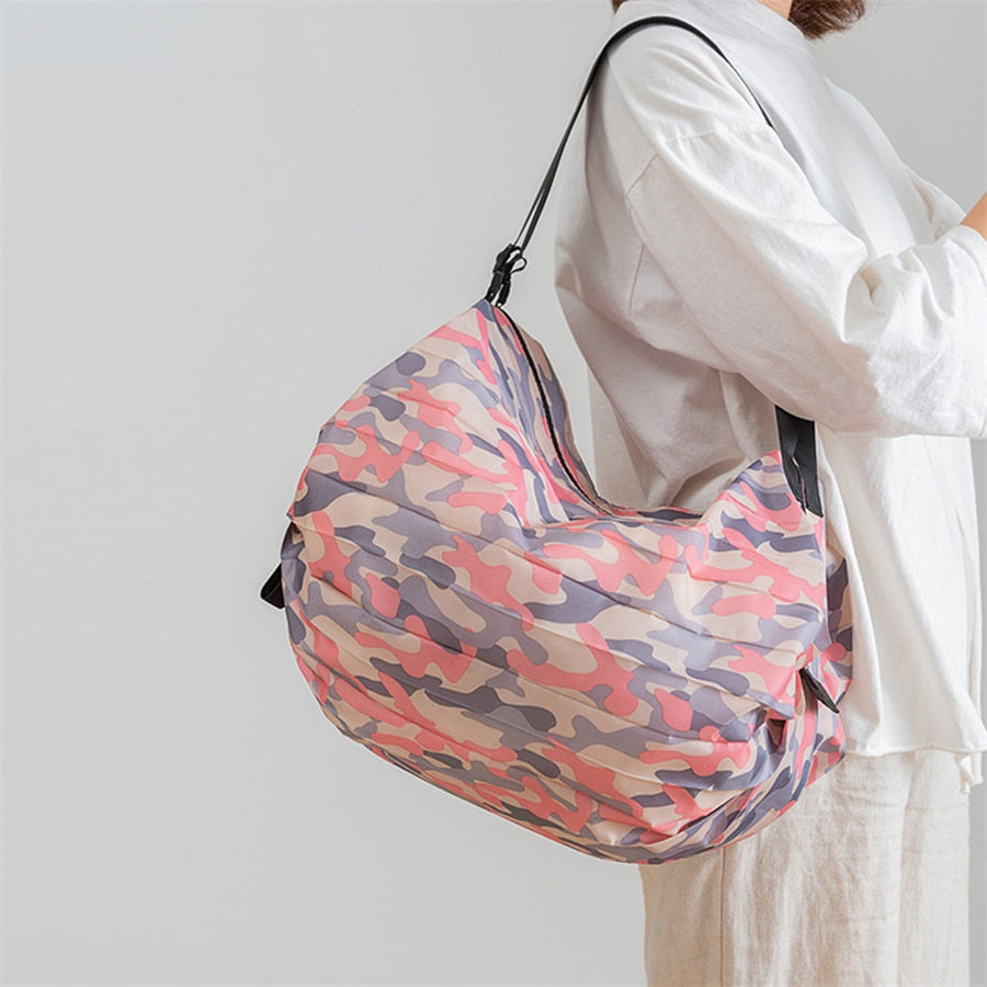 Opvouwbare boodschappentas met grote capaciteit - Unisex