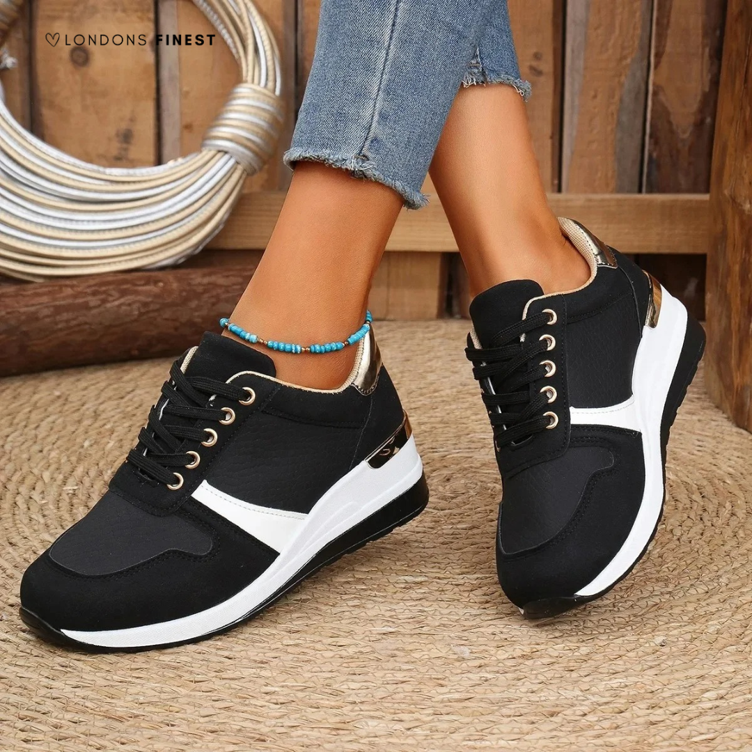 Orthopedische damesschoenen met voetboogondersteuning en traagschuimvulling – ademend, casual en comfortabel