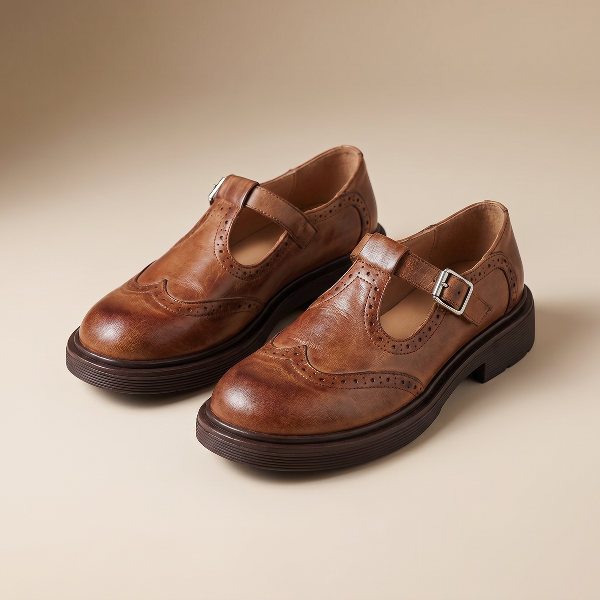 Orthopedische Leren Mary Jane Schoenen voor Dames | Comfortabel Schoeisel voor de Hele Dag