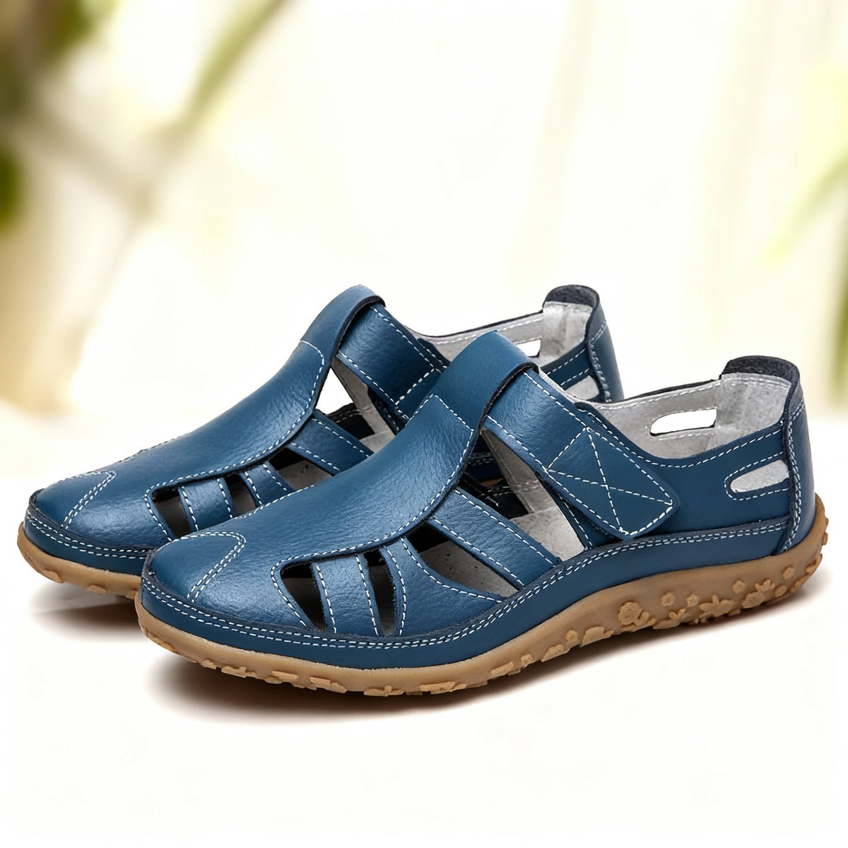 Orthopedische retro sandalen | Antislip