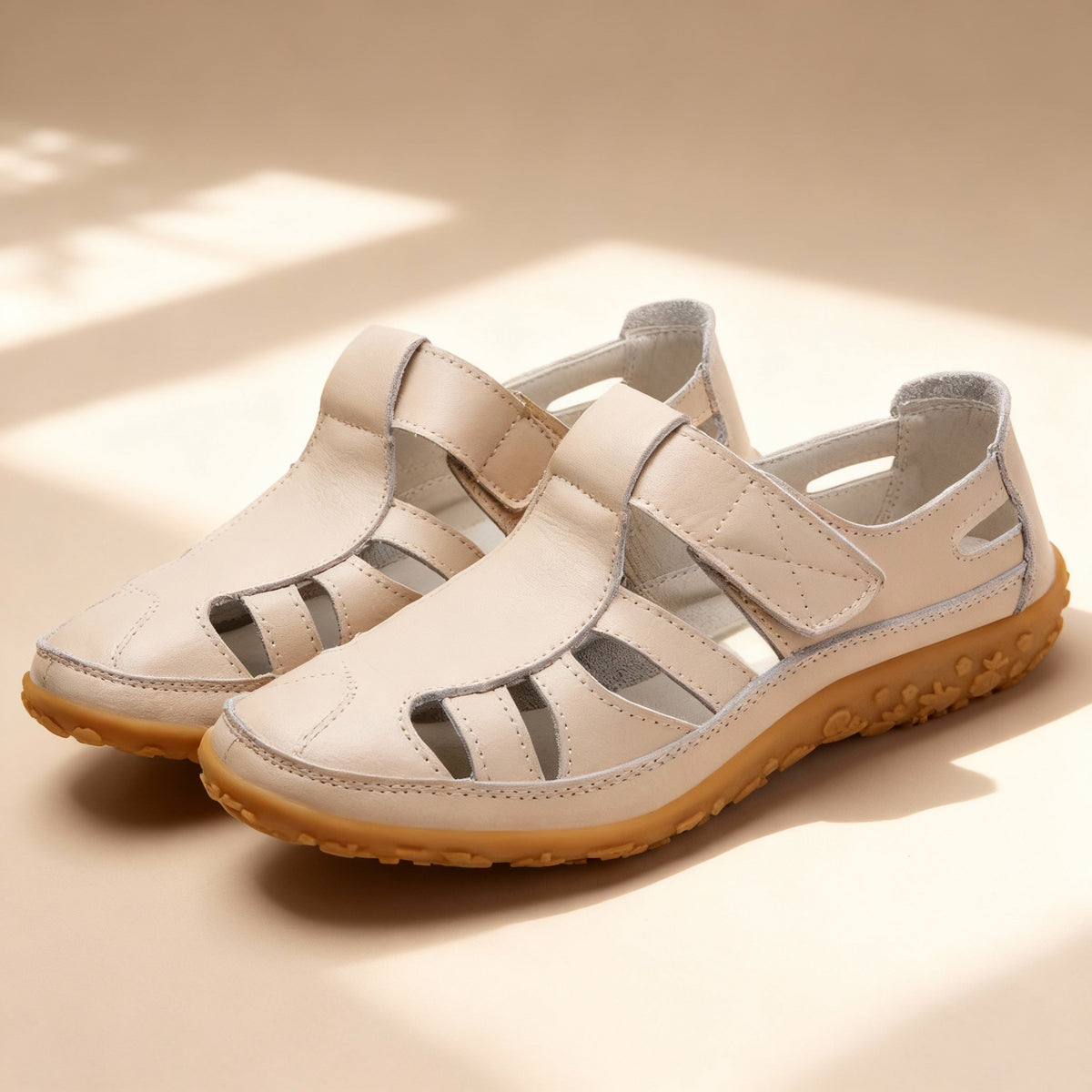 Orthopedische retro sandalen | Antislip