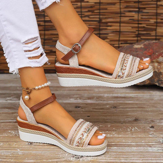 Orthopedische sleehaksandalen voor dames
