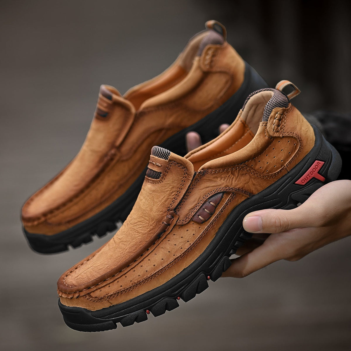 Orthopedische tussenseizoensschoenen voor heren met comfortabele zool
