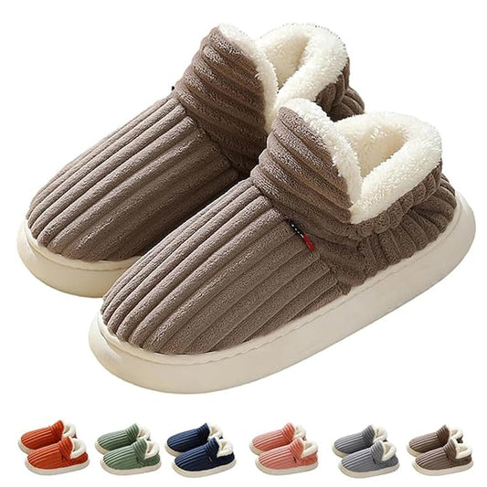 Pantoffels met zachte voering en antislipzool