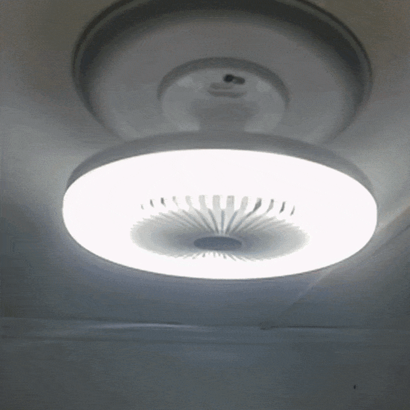 Plafondventilator met ledverlichting en afstandsbediening