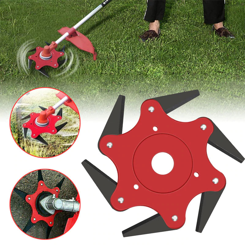 Professionele Flexibele Bosmaaierkop met 6 Messen