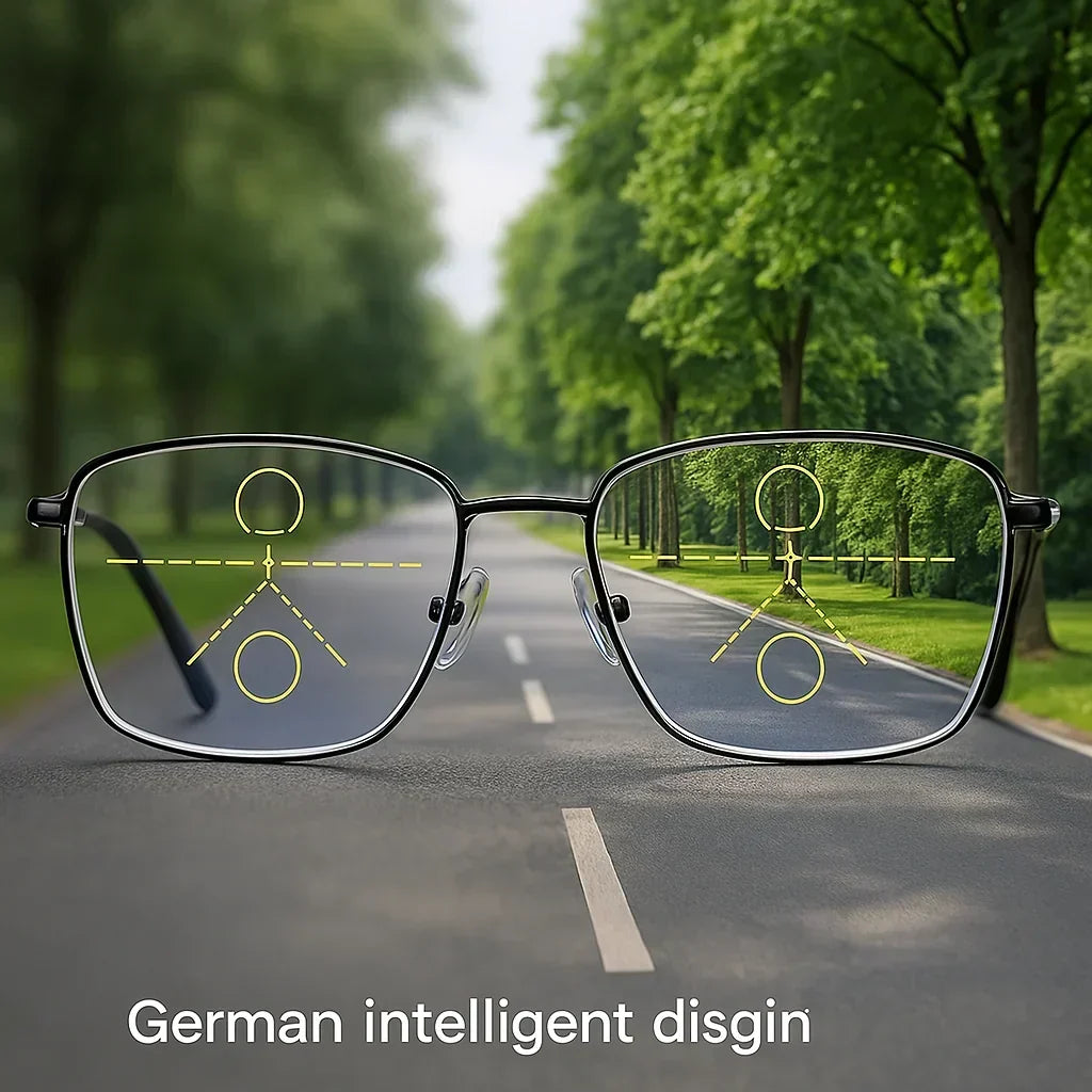 Progressieve multifocale bril voor scherp zicht – Duits intelligent ontwerp voor dagelijks gebruik