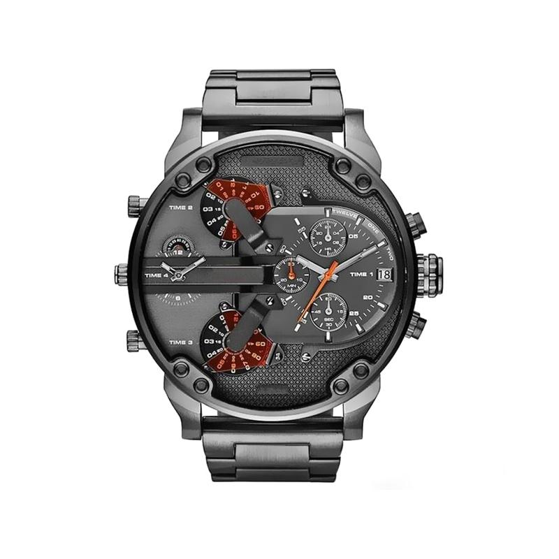 Quartz chronograaf van roestvrij staal