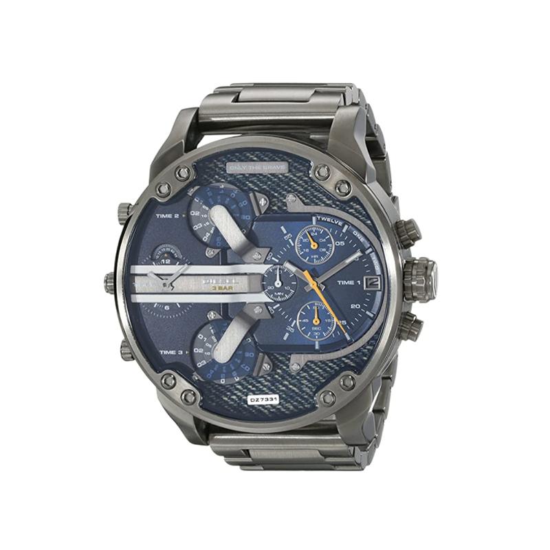 Quartz chronograaf van roestvrij staal
