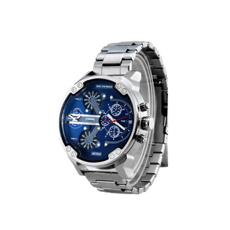 Quartz chronograaf van roestvrij staal