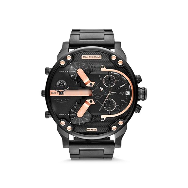 Quartz chronograaf van roestvrij staal