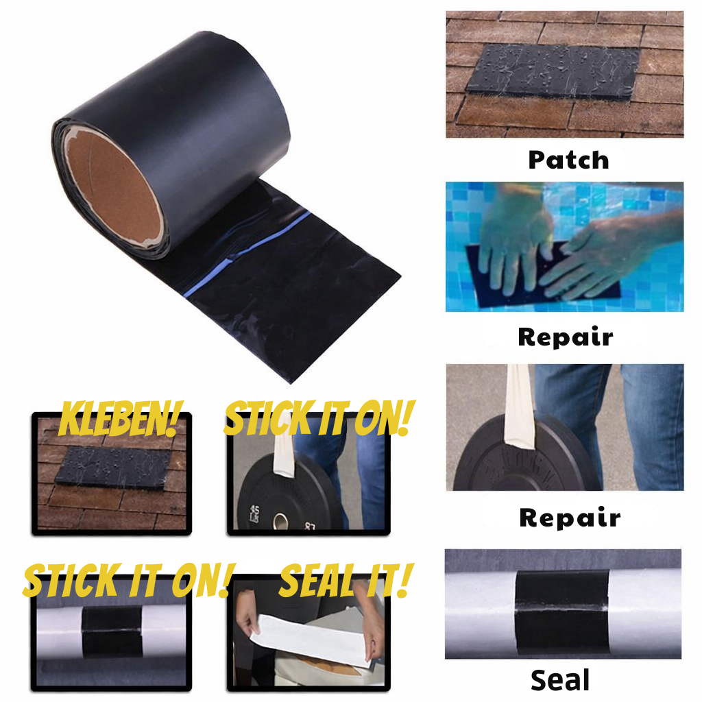 Reparatietape | Extra sterk | Direct afdichtend en weerbestendig