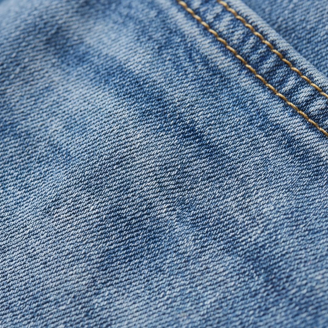 Retro wide leg jeans met knoopsluiting aan de voorkant
