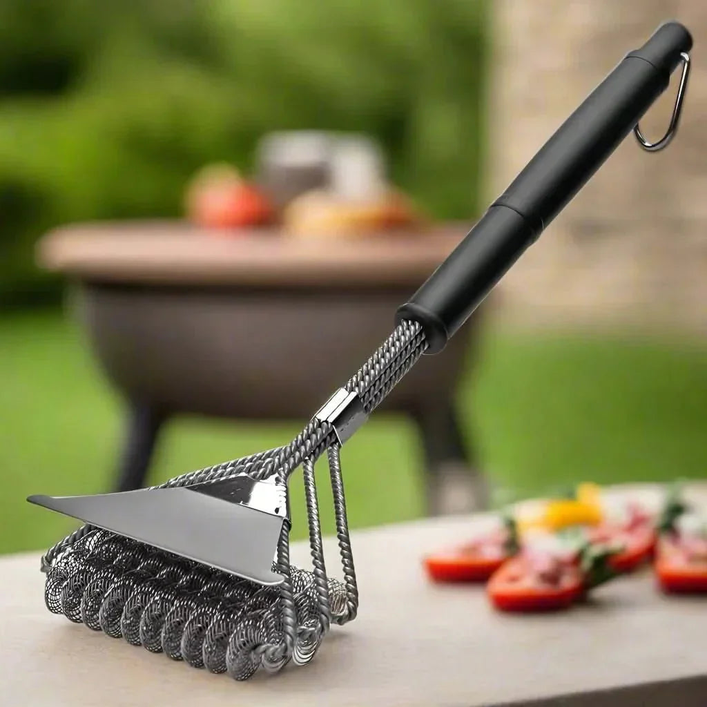 Roestvrijstalen borstelloze barbecueborstel