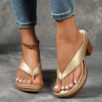 Sandalen met hak voor dames