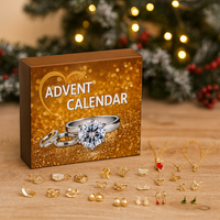 Sieraden adventskalender – 24 dagen vol kerstschatten en verrassingen