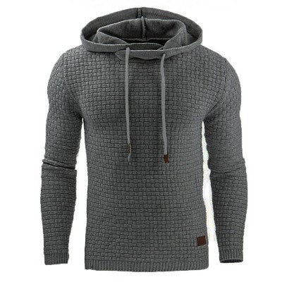 Slim fit winterhoodie voor heren