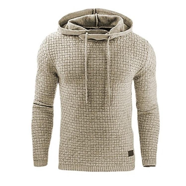 Slim fit winterhoodie voor heren