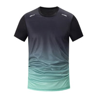 Sneldrogend T-shirt voor heren met verloopdesign