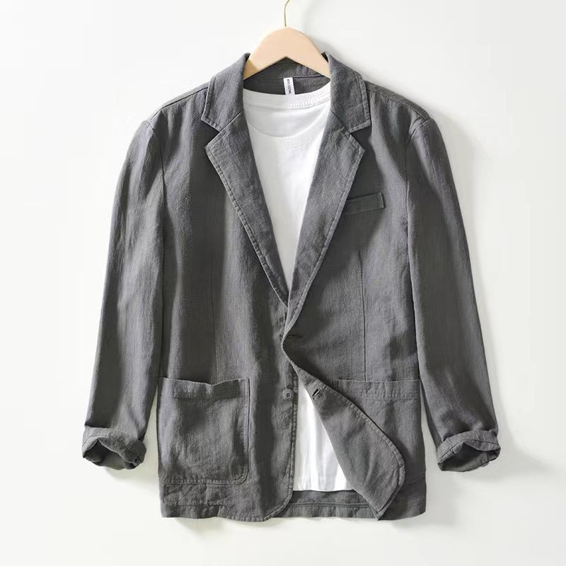 Stijlvolle en ademende casual herenblazer