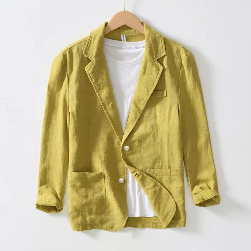 Stijlvolle en ademende casual herenblazer