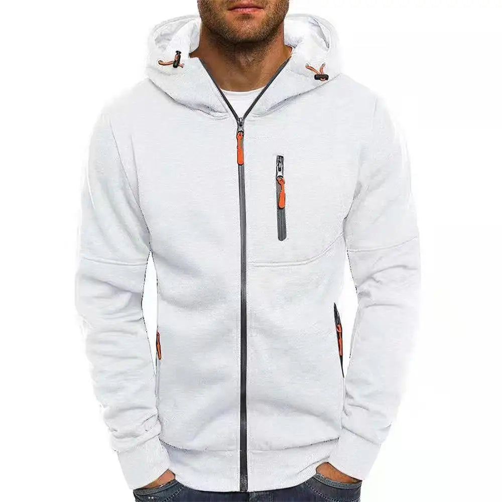 Strak Zwart Heren Sweatvest met Ritssluiting – Stijlvol en Comfortabel voor Dagelijks Gebruik en Sport
