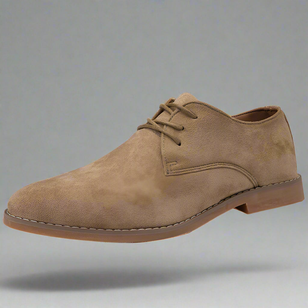Suede oxford schoenen voor heren