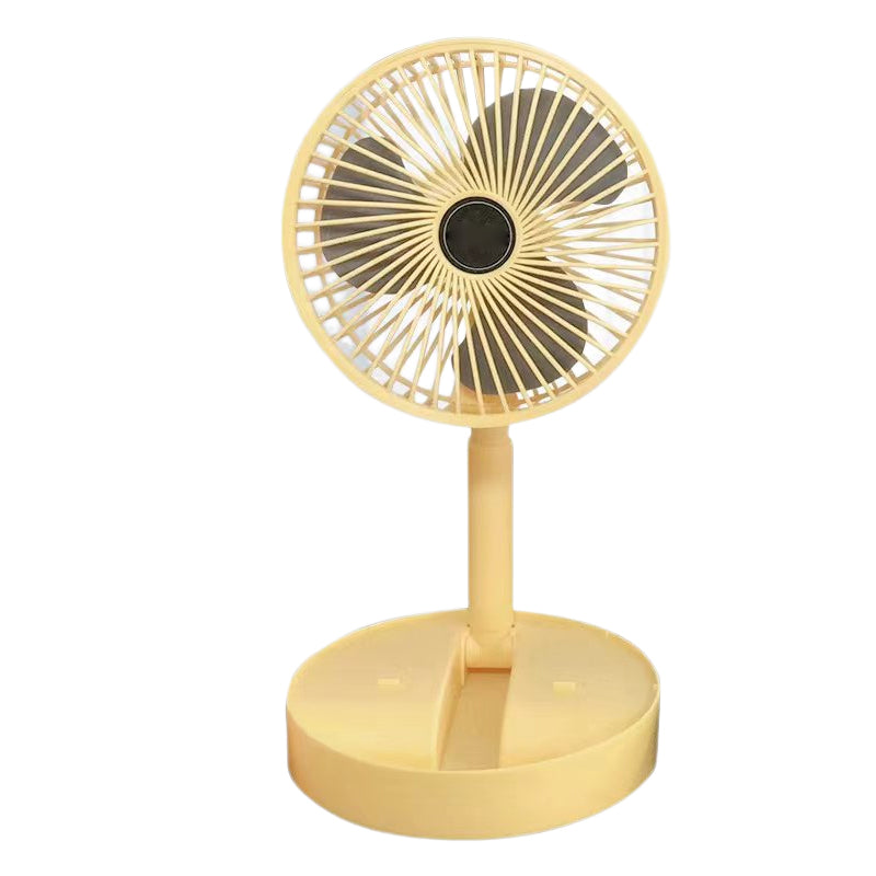 Tafelventilator met telescopisch ontwerp, draagbaar en stil