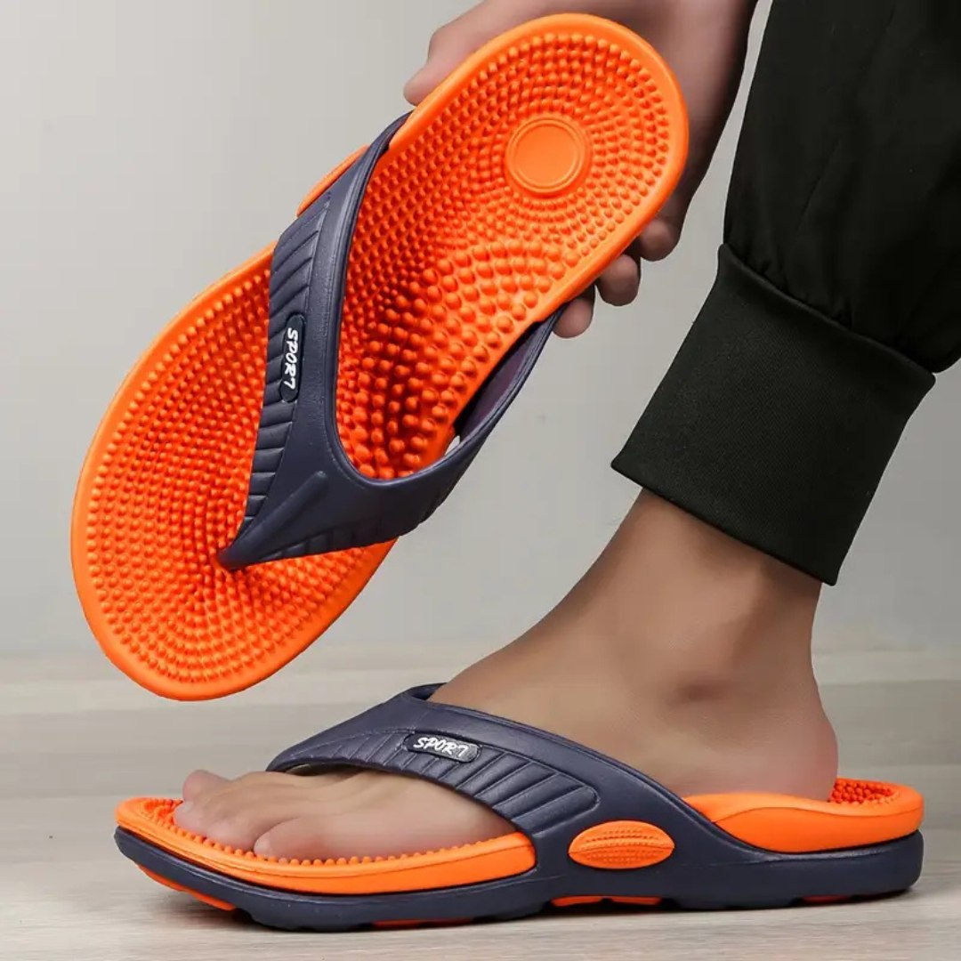Therapeutische acupressuur-massageteenslippers
