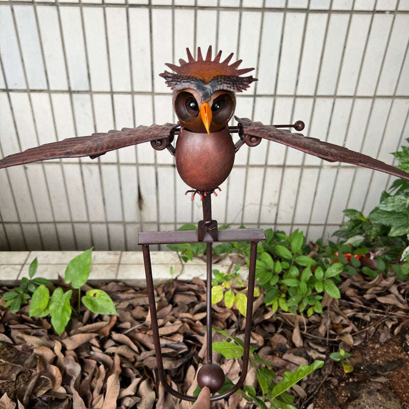 Tuinkunst - Vogeldecoratie voor terras en tuin