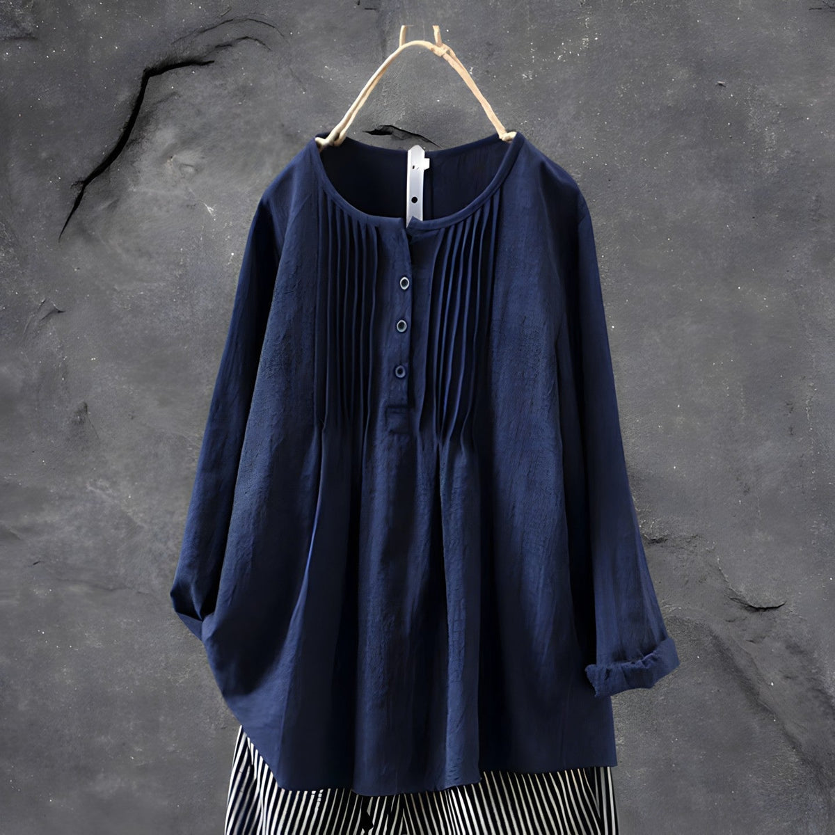 Tuniekblouse voor dames met buikcorrigerend effect